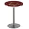 Holland Bar Stool Co 36" Stainless Steel Texas State Pub Table L214S3628TexsSt - alternate 1